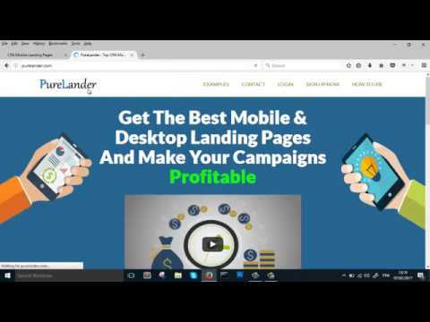create the best landing pages that converts using purelander
