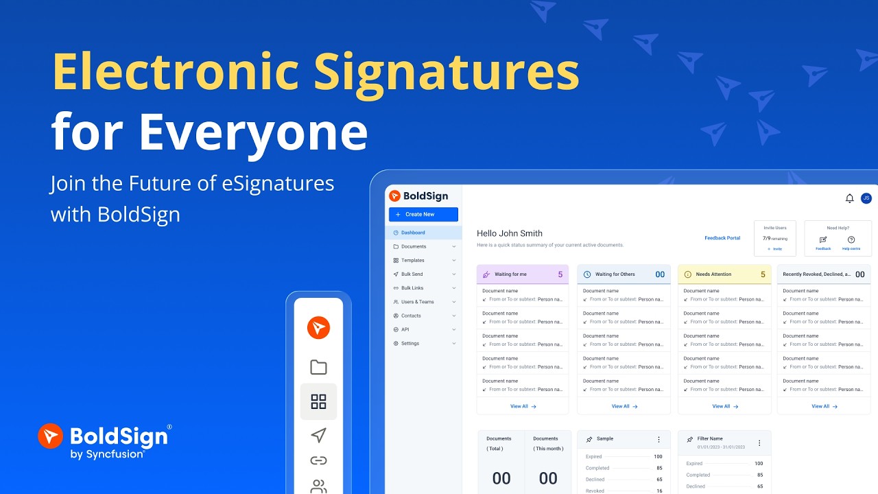 An Overview of BoldSign eSignatures