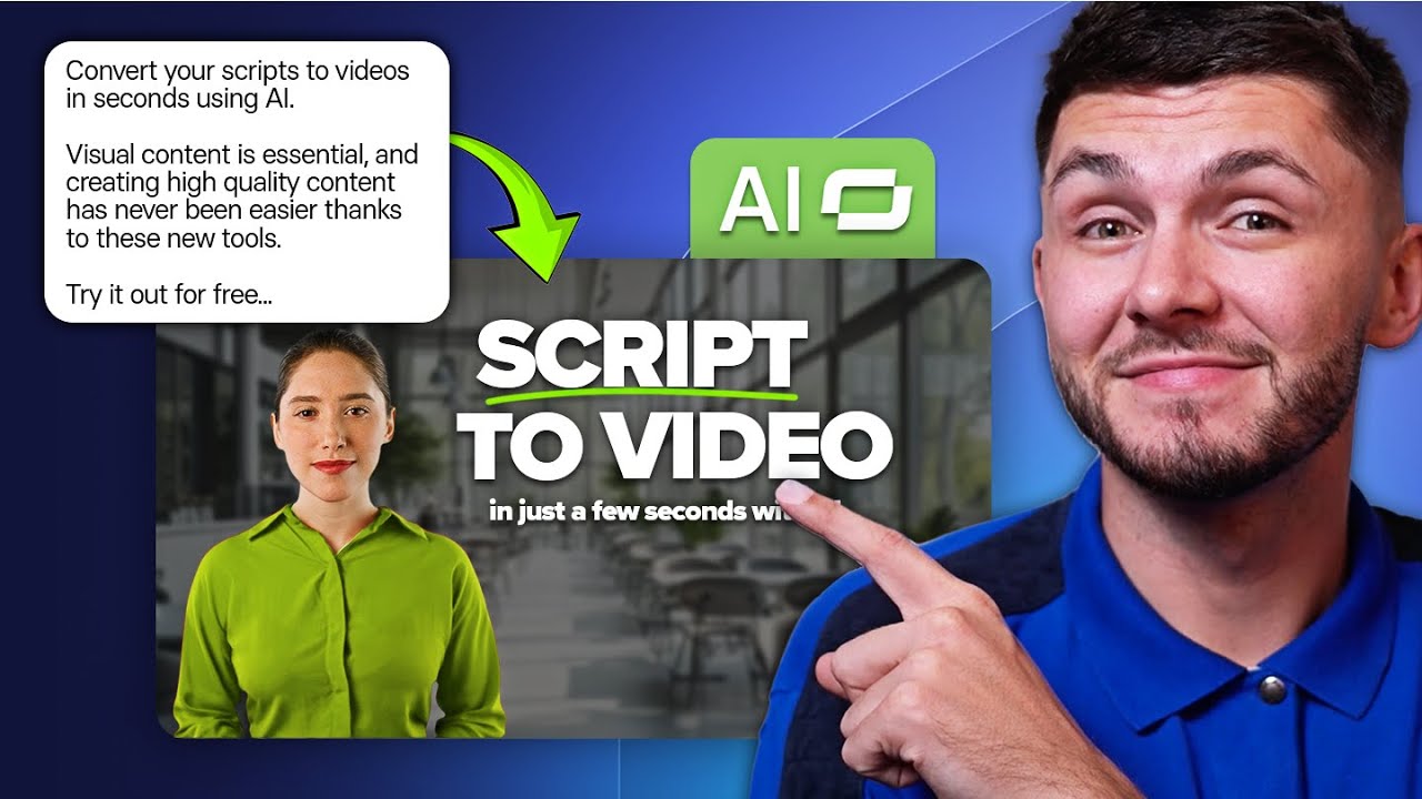 How to Convert Script to Video with AI in 5 Minutes