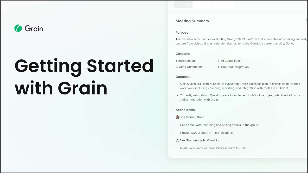 Getting Started with Grain